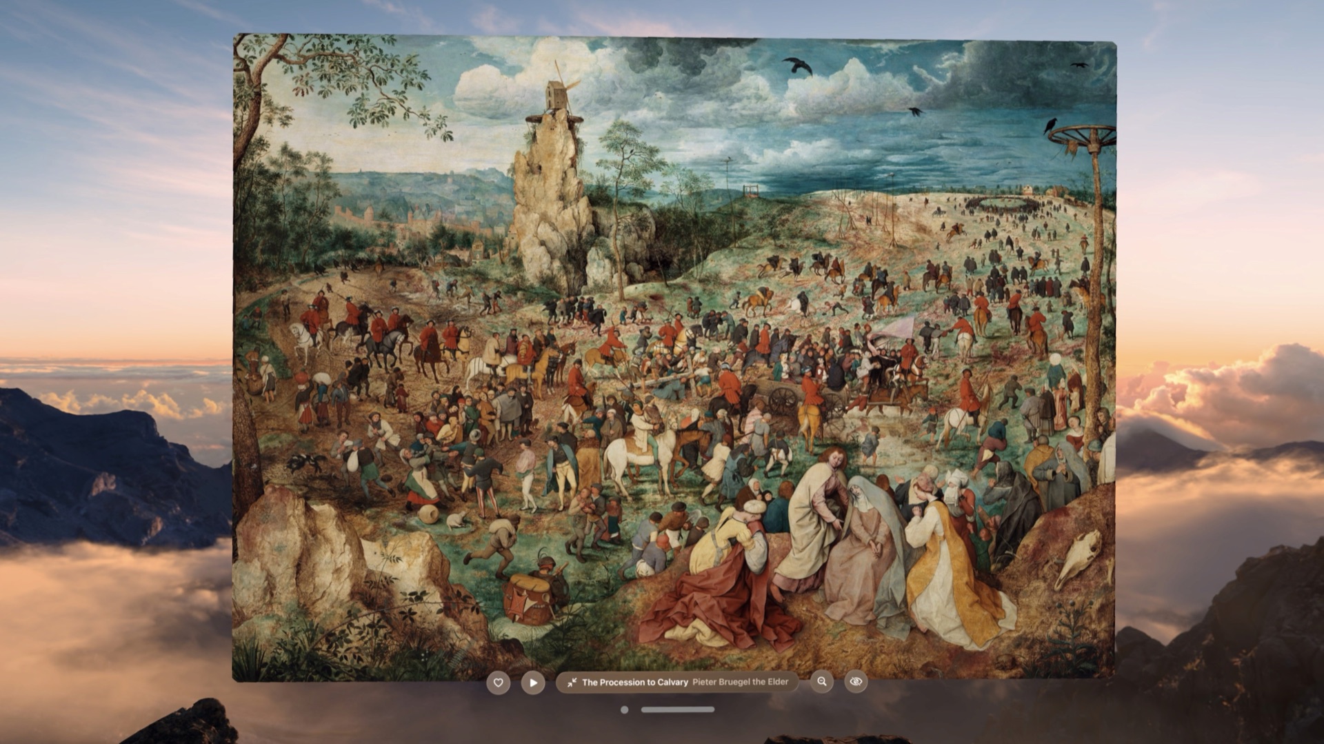 Masterpieces rendered in high resolution in Museas
